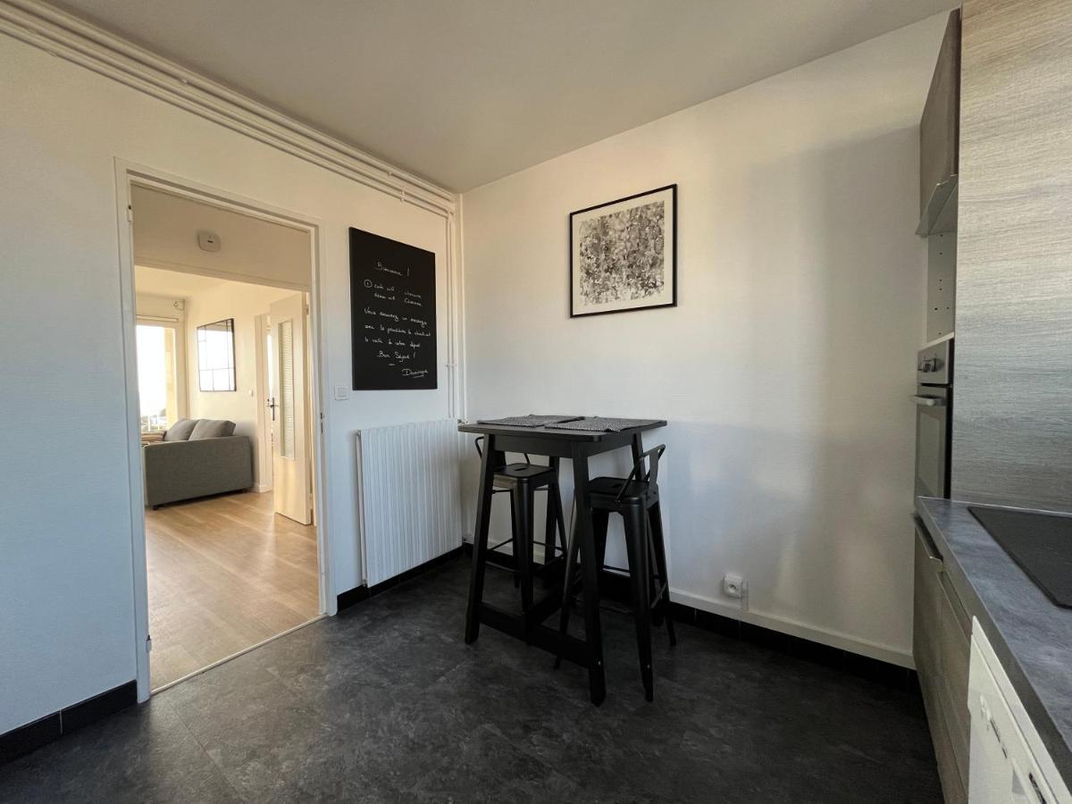 Nouveau! Appartement Vue Mer 180° Et Place Parking Brest Bagian luar foto