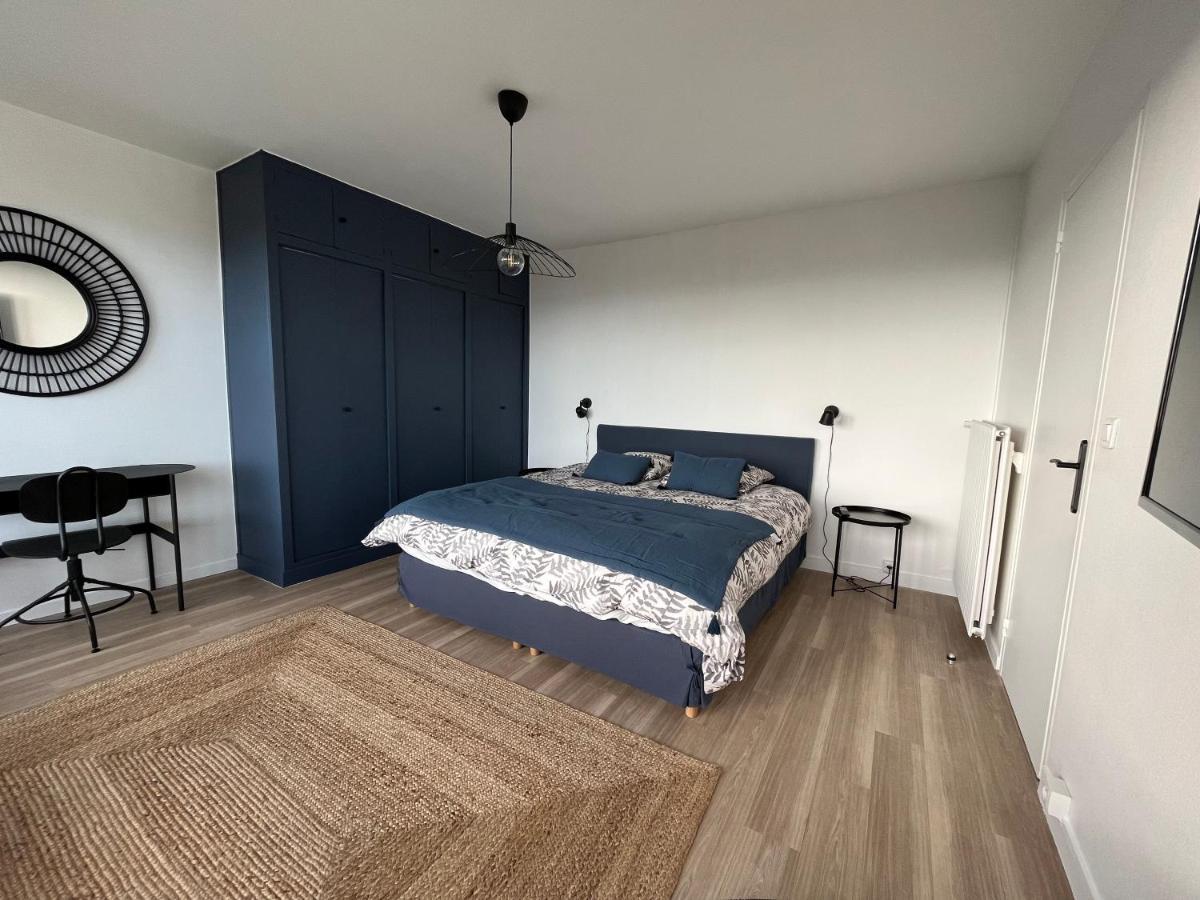 Nouveau! Appartement Vue Mer 180° Et Place Parking Brest Bagian luar foto
